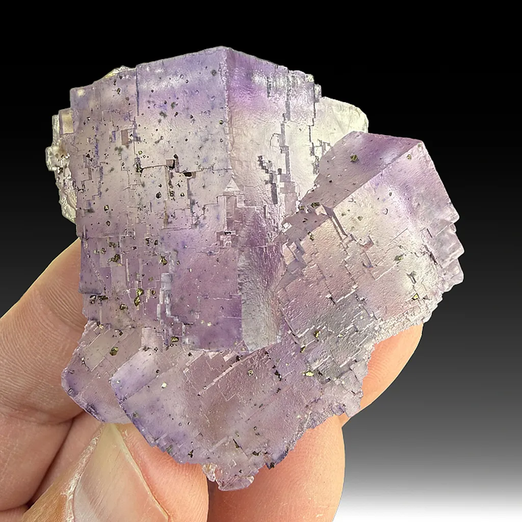 Fluorite with Chalcopyrite image