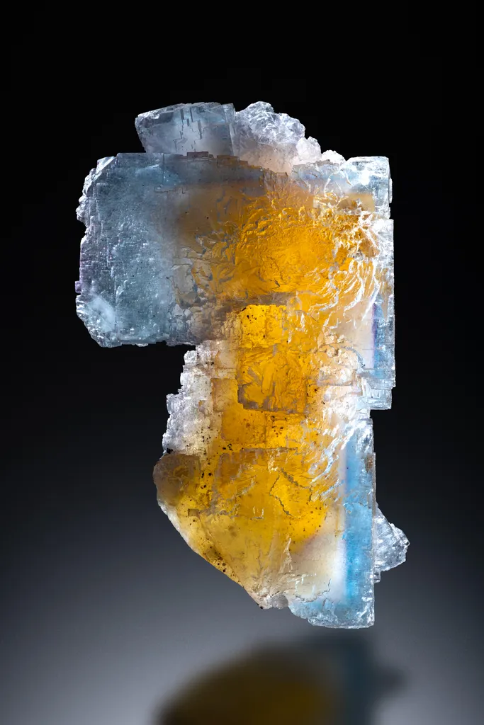 Fluorite with Chalcopyrite image