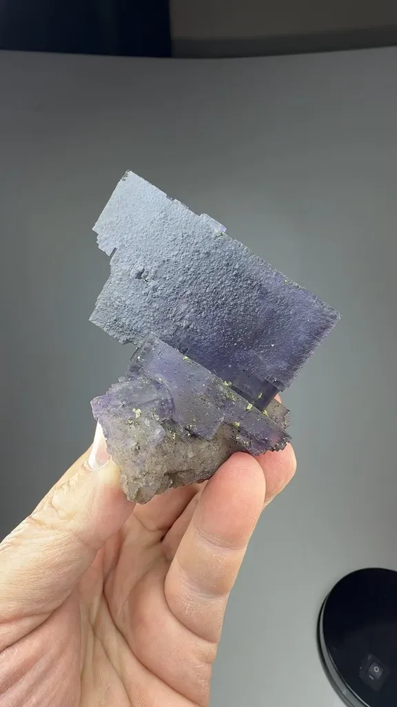 Fluorite with Chalcopyrite - image 2