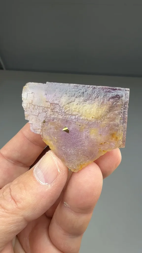 Fluorite with Chalcopyrite - image 2