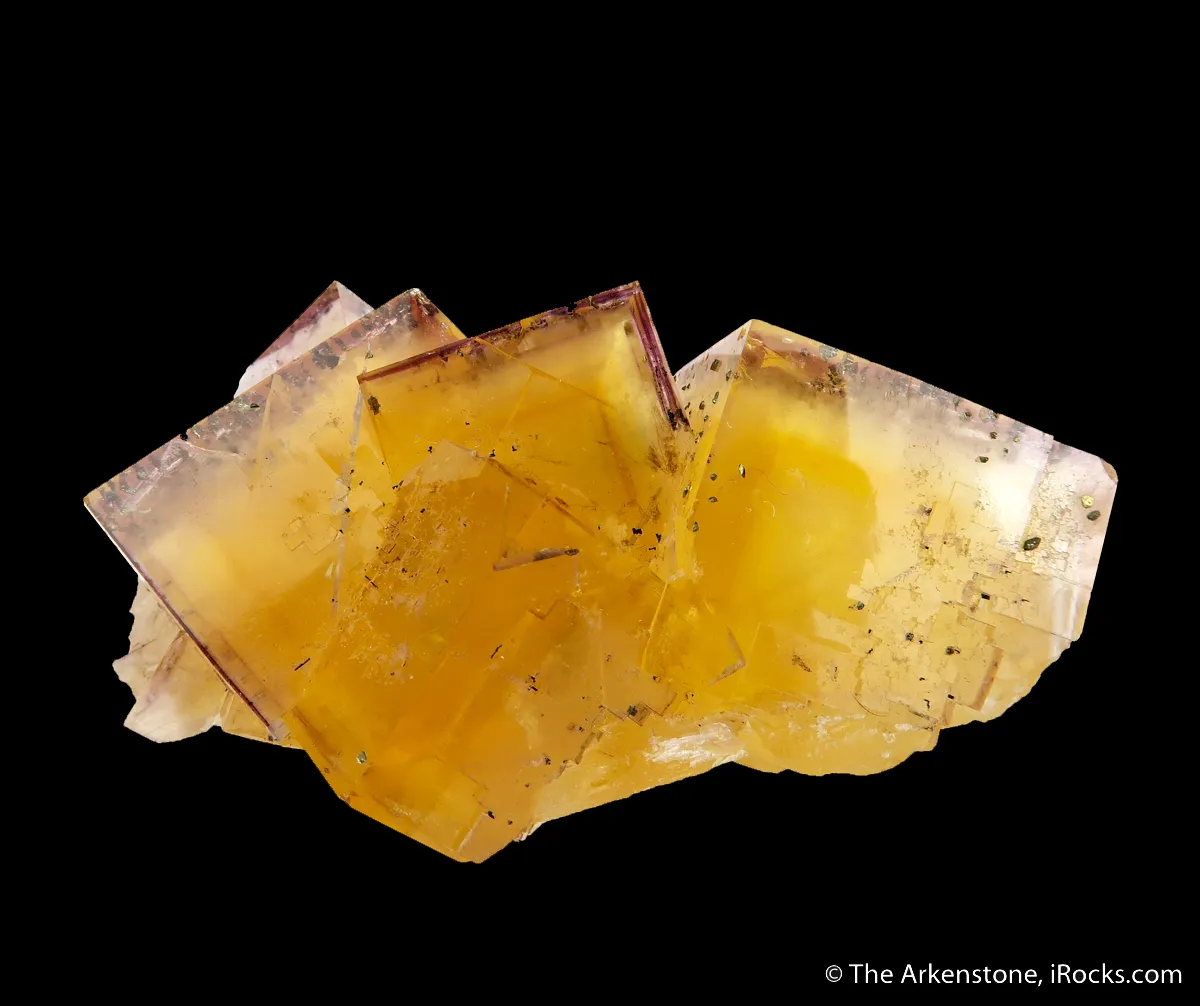 Fluorite with Chalcopyrite - image 1