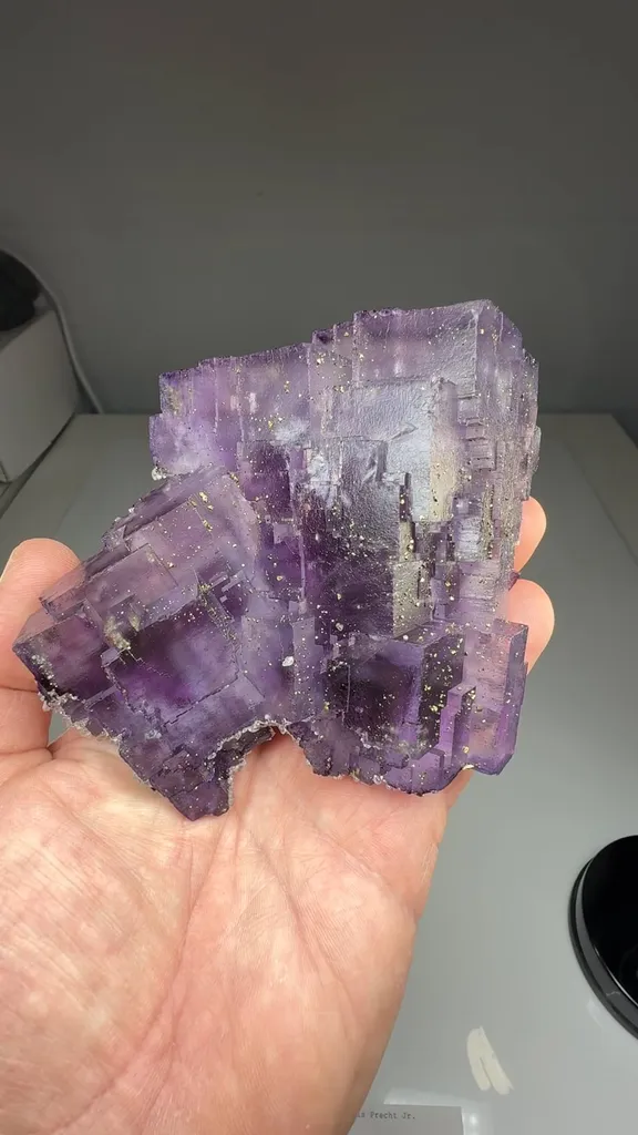 Fluorite with Chalcopyrite - image 2