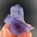 Fluorite with Chalcopyrite - image 1