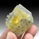 Fluorite with Chalcopyrite - image 1