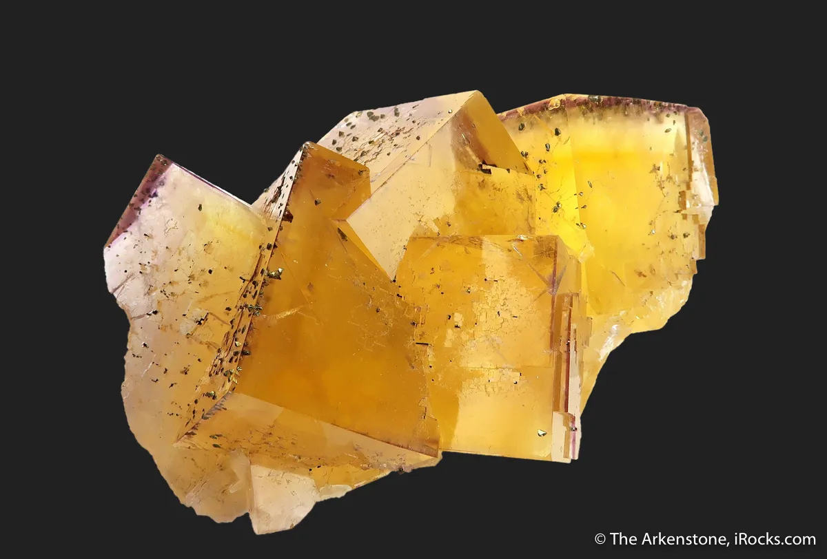 Fluorite with Chalcopyrite - image 5