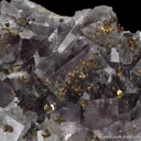 Fluorite with Chalcopyrite - image 2