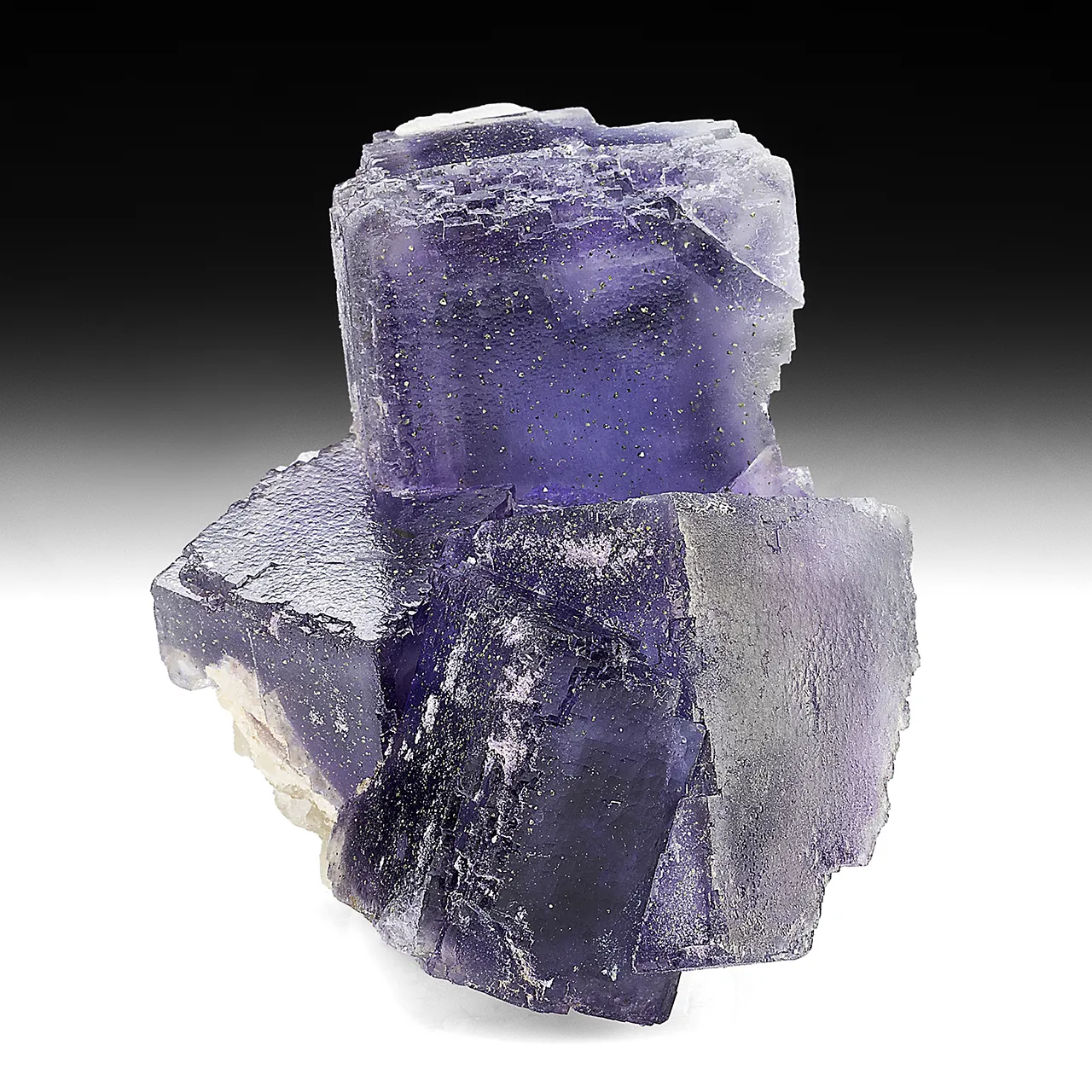Fluorite with Chalcopyrite - image 1