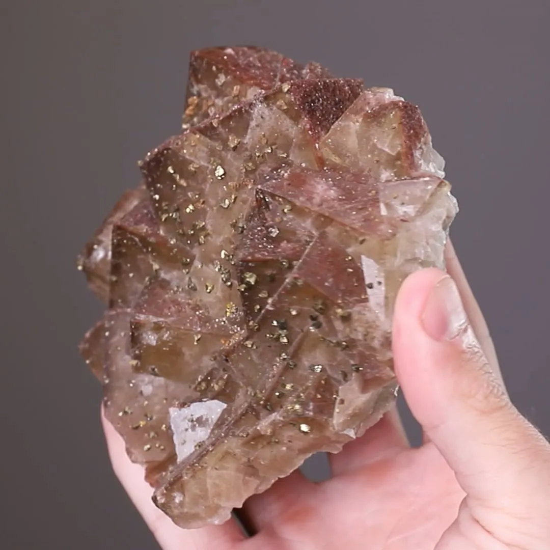 Fluorite with Chalcopyrite - image 2