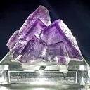 Fluorite with Chalcopyrite - image 1