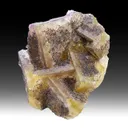Fluorite with Chalcopyrite - image 1