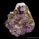 Fluorite with Chalcopyrite - image 2