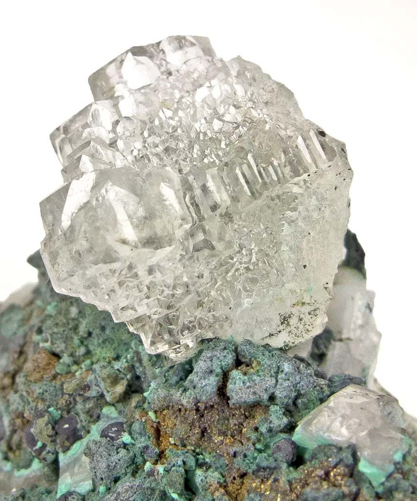 Fluorite With Chalcopyrite - image 4