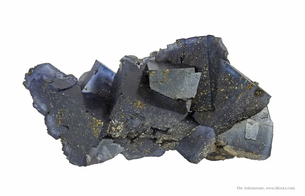 Fluorite With Chalcopyrite - image 4