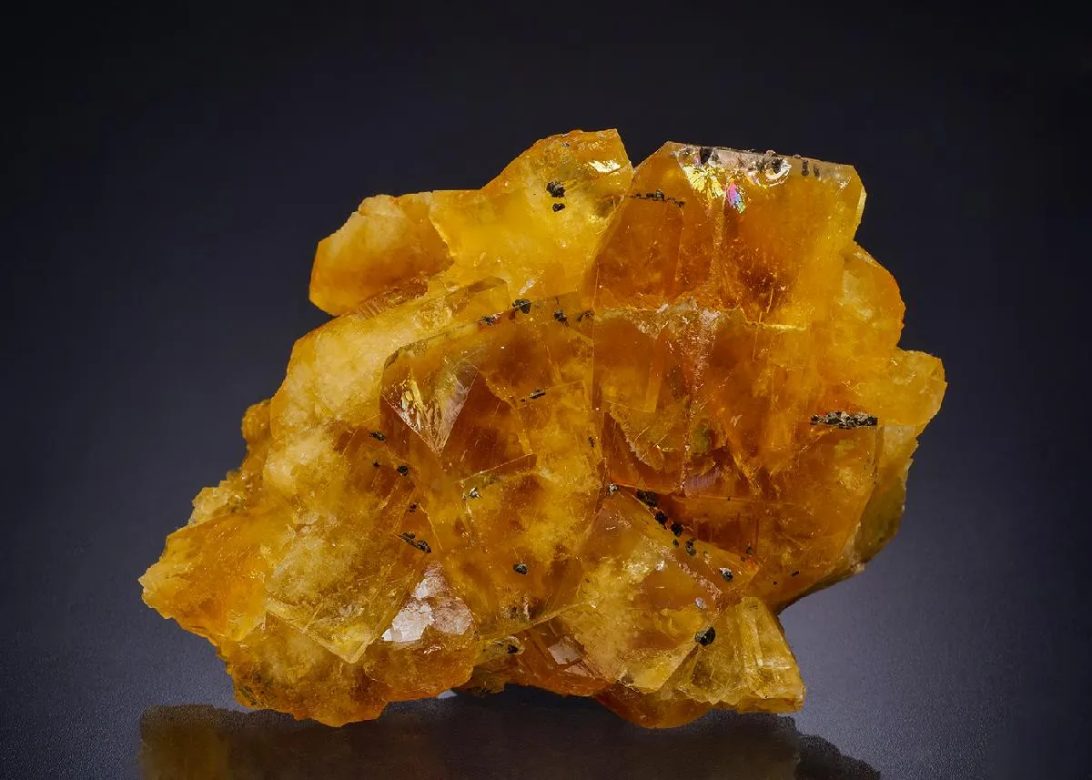 Fluorite with Chalcopyrite - image 1