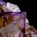Fluorite with Chalcopyrite and Baryte inclusions - image 5