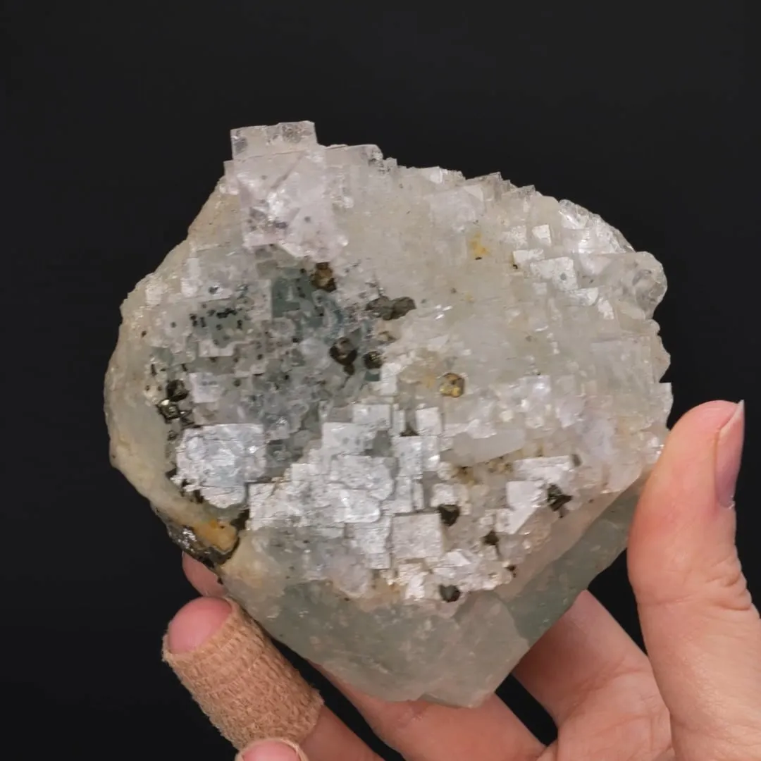 Fluorite with Chalcopyrite - image 2