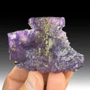 Fluorite with Chalcopyrite - image 1