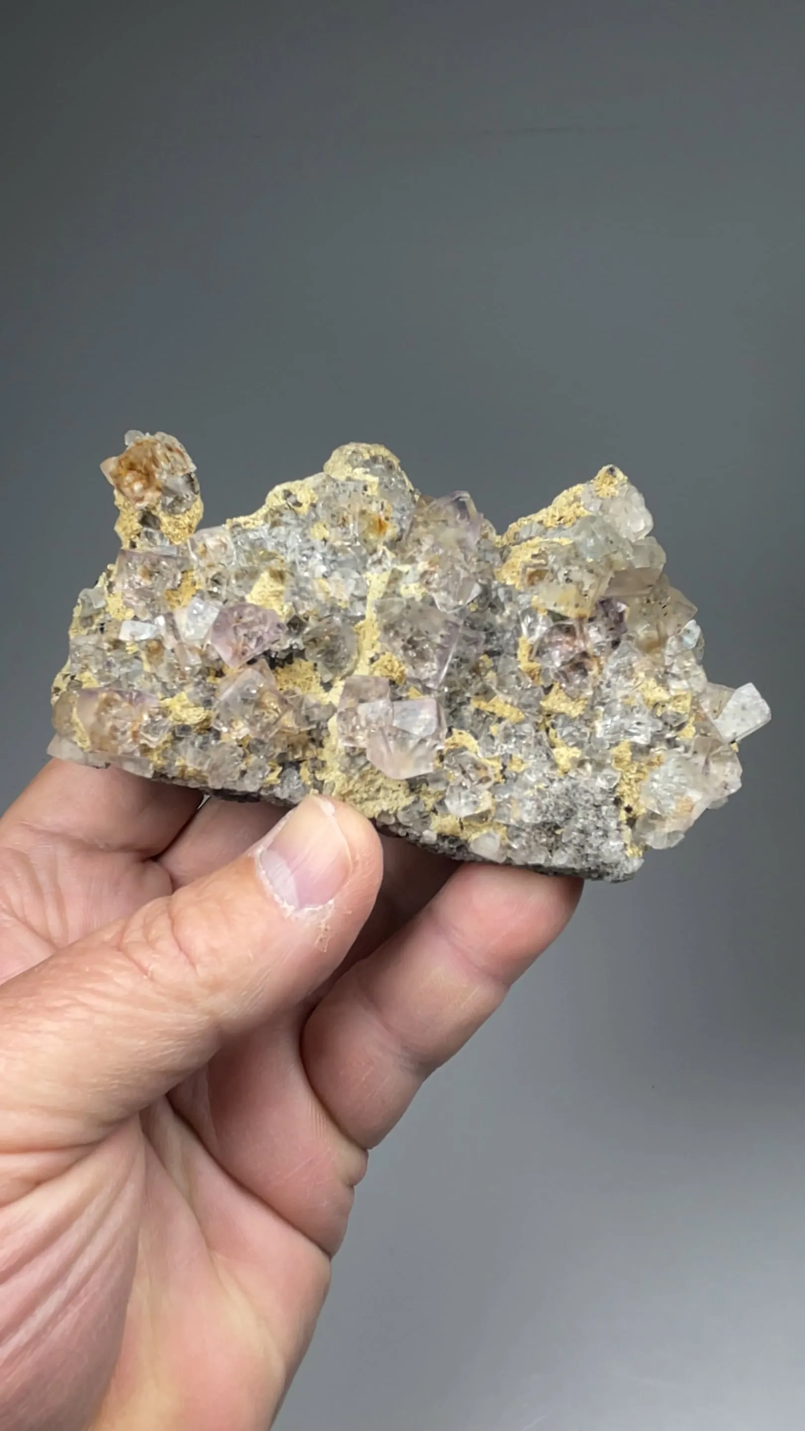 Fluorite with Chalcopyrite - image 2