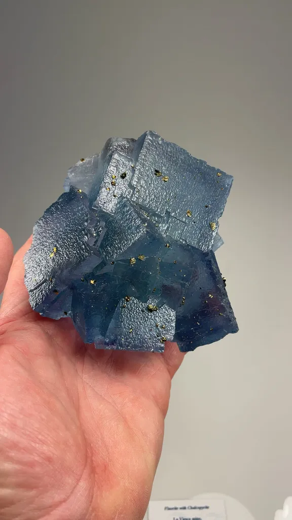 Fluorite with Chalcopyrite - image 2