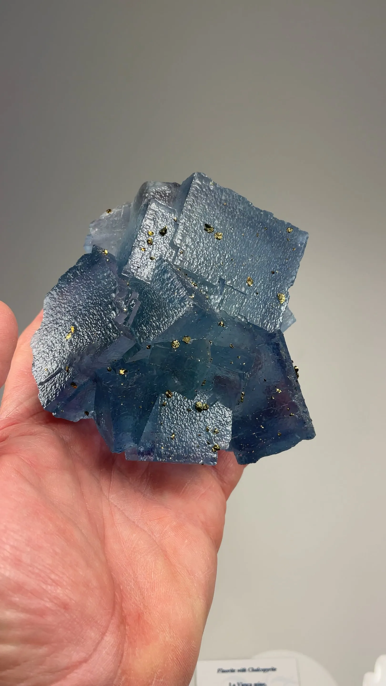 Fluorite with Chalcopyrite - image 2