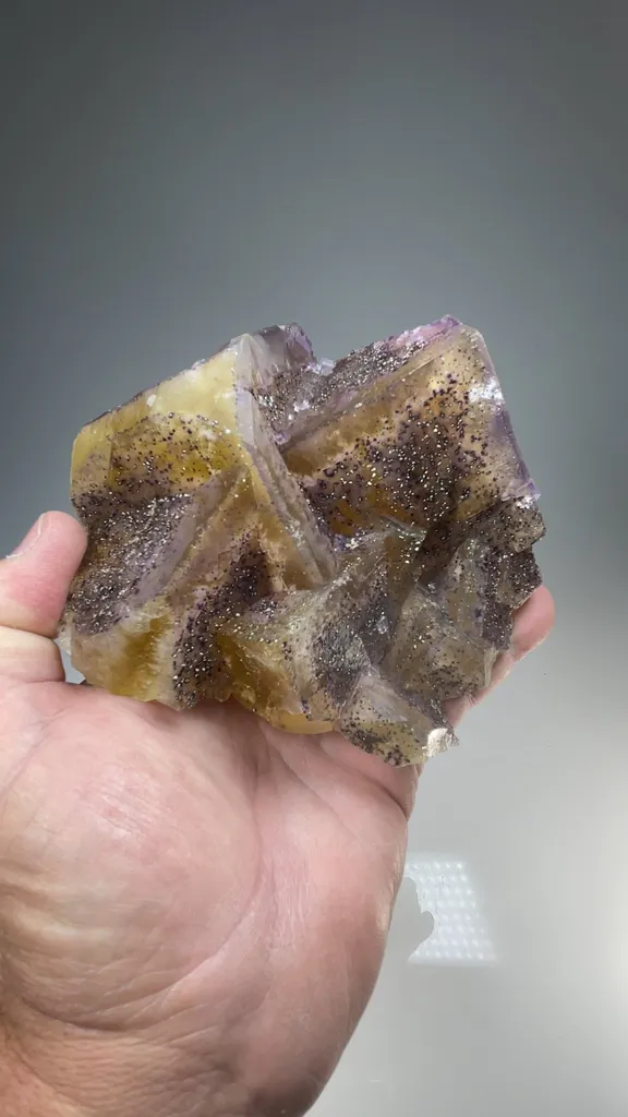 Fluorite with Chalcopyrite - image 2