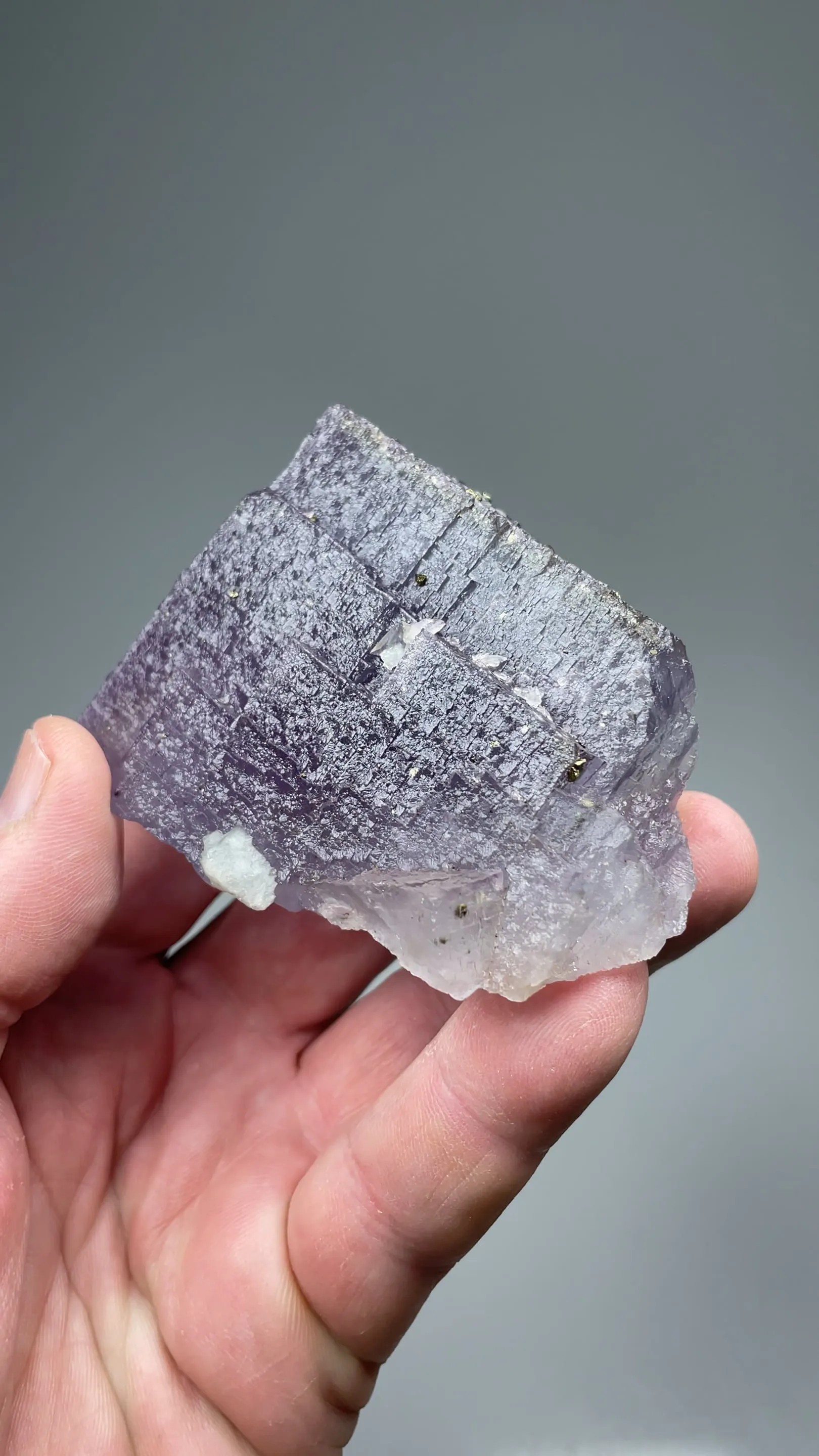 Fluorite with Chalcopyrite - image 2