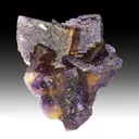 Fluorite with Chalcopyrite - image 1