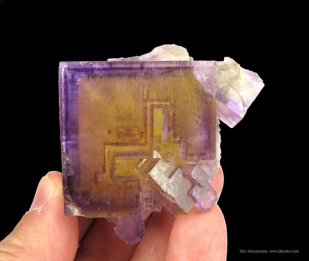 Fluorite With Chalcopyrite - image 4