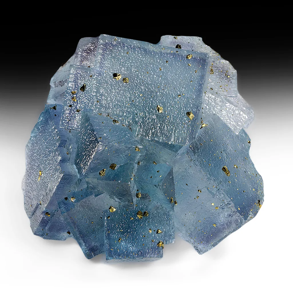 Fluorite with Chalcopyrite image