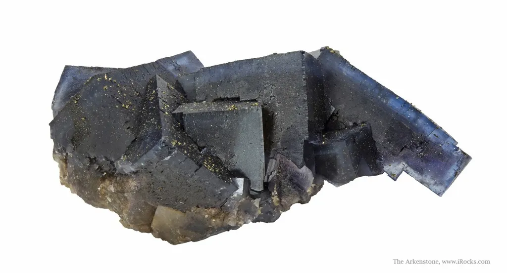 Fluorite With Chalcopyrite image