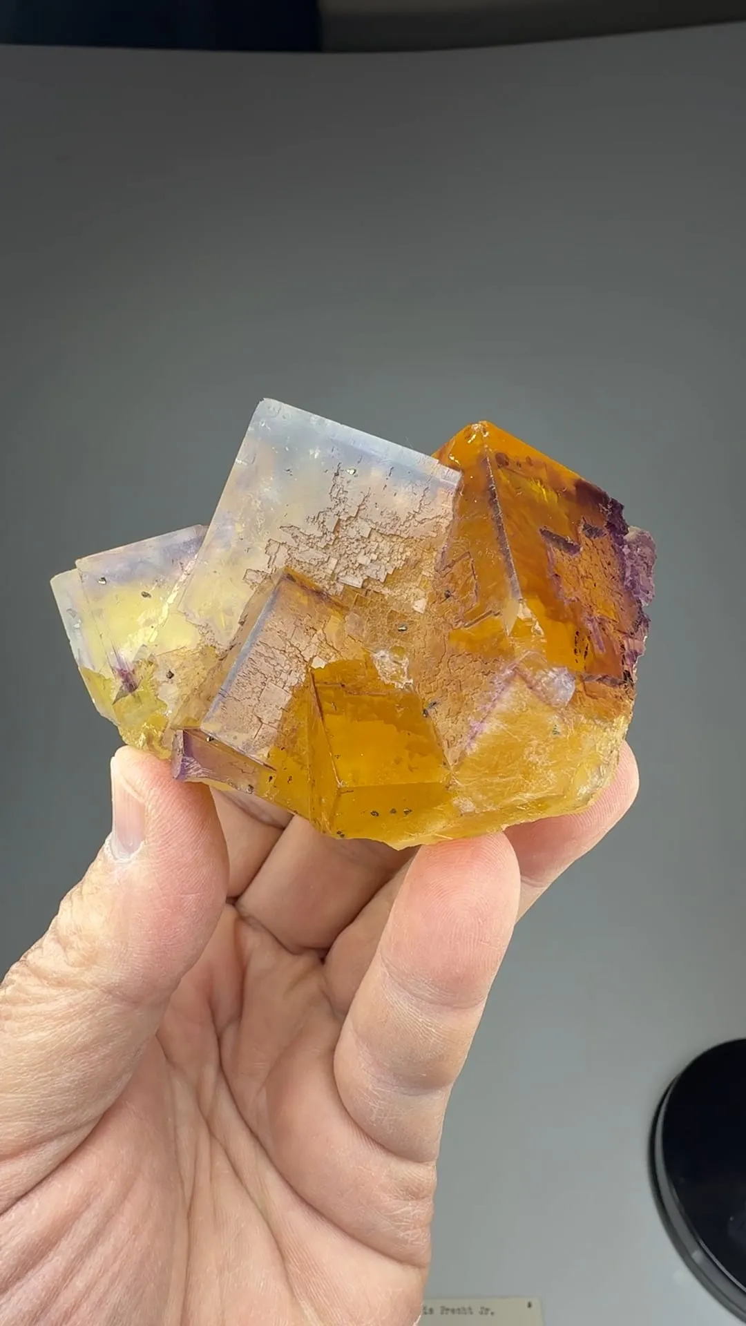 Fluorite with Chalcopyrite - image 2