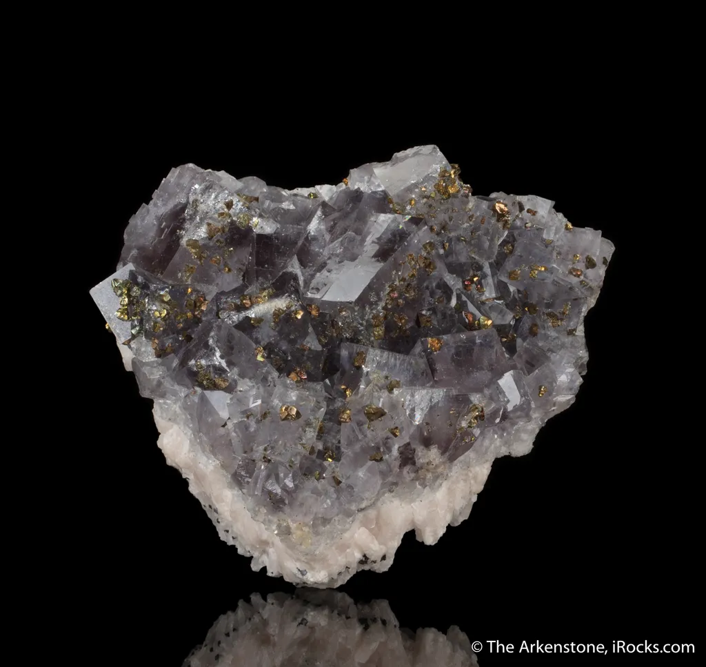 Fluorite with Chalcopyrite - image 5