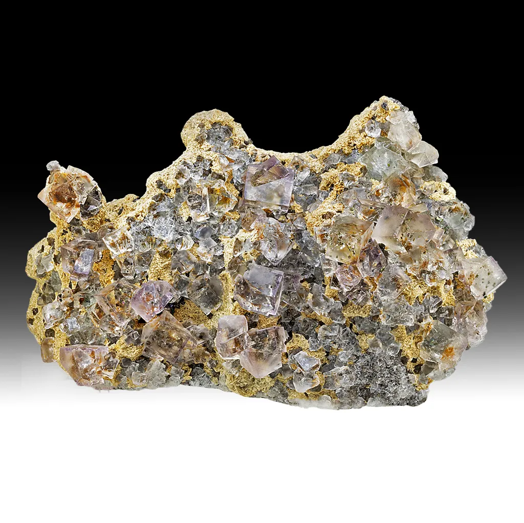 Fluorite with Chalcopyrite image