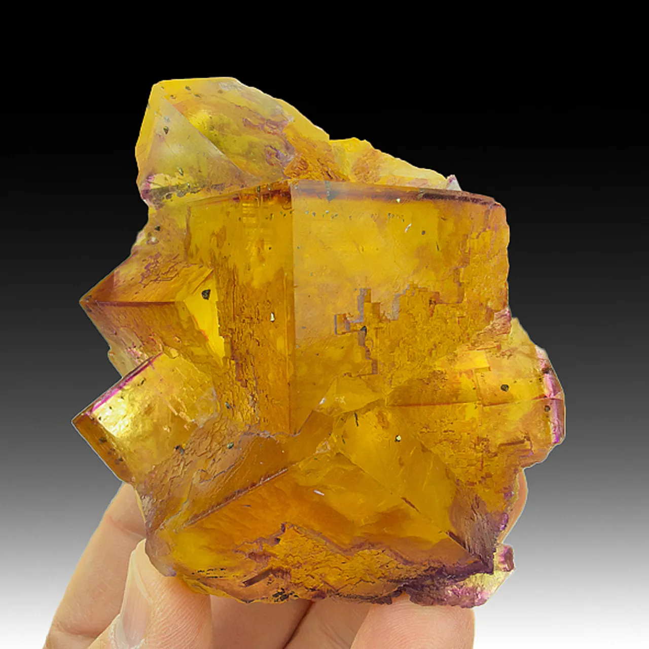 Fluorite with Chalcopyrite - image 1