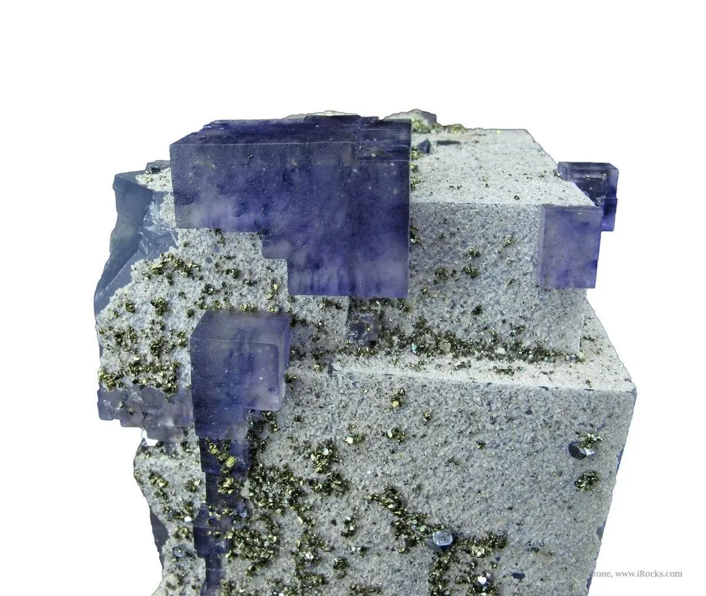Fluorite With Chalcopyrite, Galena, and Calcite (Illustrated). - image 4