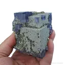 Fluorite With Chalcopyrite, Galena, and Calcite (Illustrated). - image 6