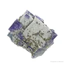 Fluorite With Chalcopyrite, Galena, and Calcite (Illustrated). - image 1