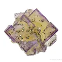 Fluorite With Chalcopyrite Inclusions - image 3