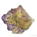 Fluorite With Chalcopyrite Inclusions - image 5
