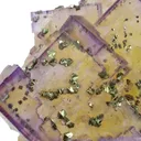 Fluorite With Chalcopyrite Inclusions - image 2