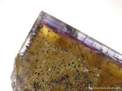 Fluorite With Chalcopyrite Inclusions - image 2