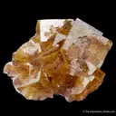 Fluorite with Chalcopyrite inclusions - image 3