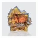 Fluorite with Chalcopyrite inclusions - image 1