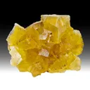 Fluorite with Chalcopyrite (restored) - image 1