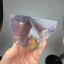 Fluorite with Chalcopyrite (restored) - image 2