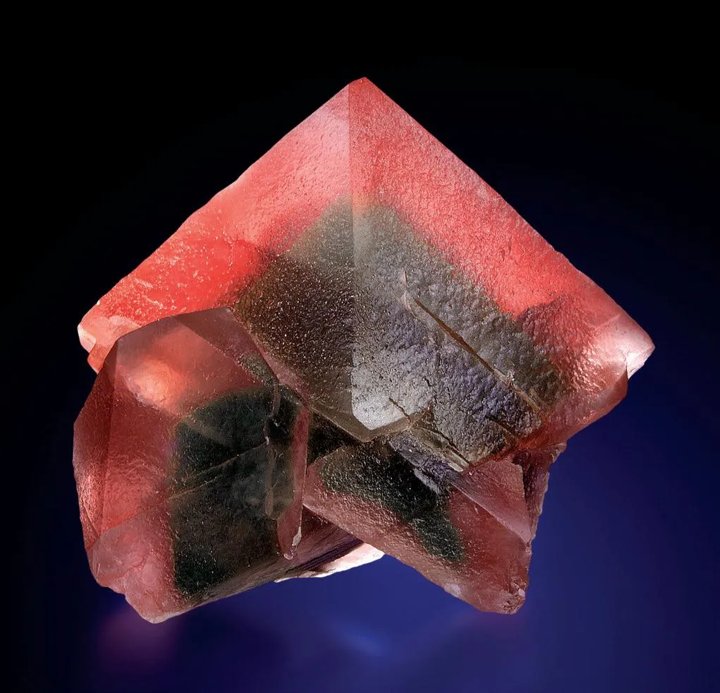 Fluorite with Chlorite phantom image