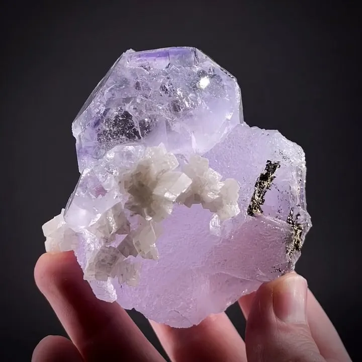 Fluorite With Dolomite image