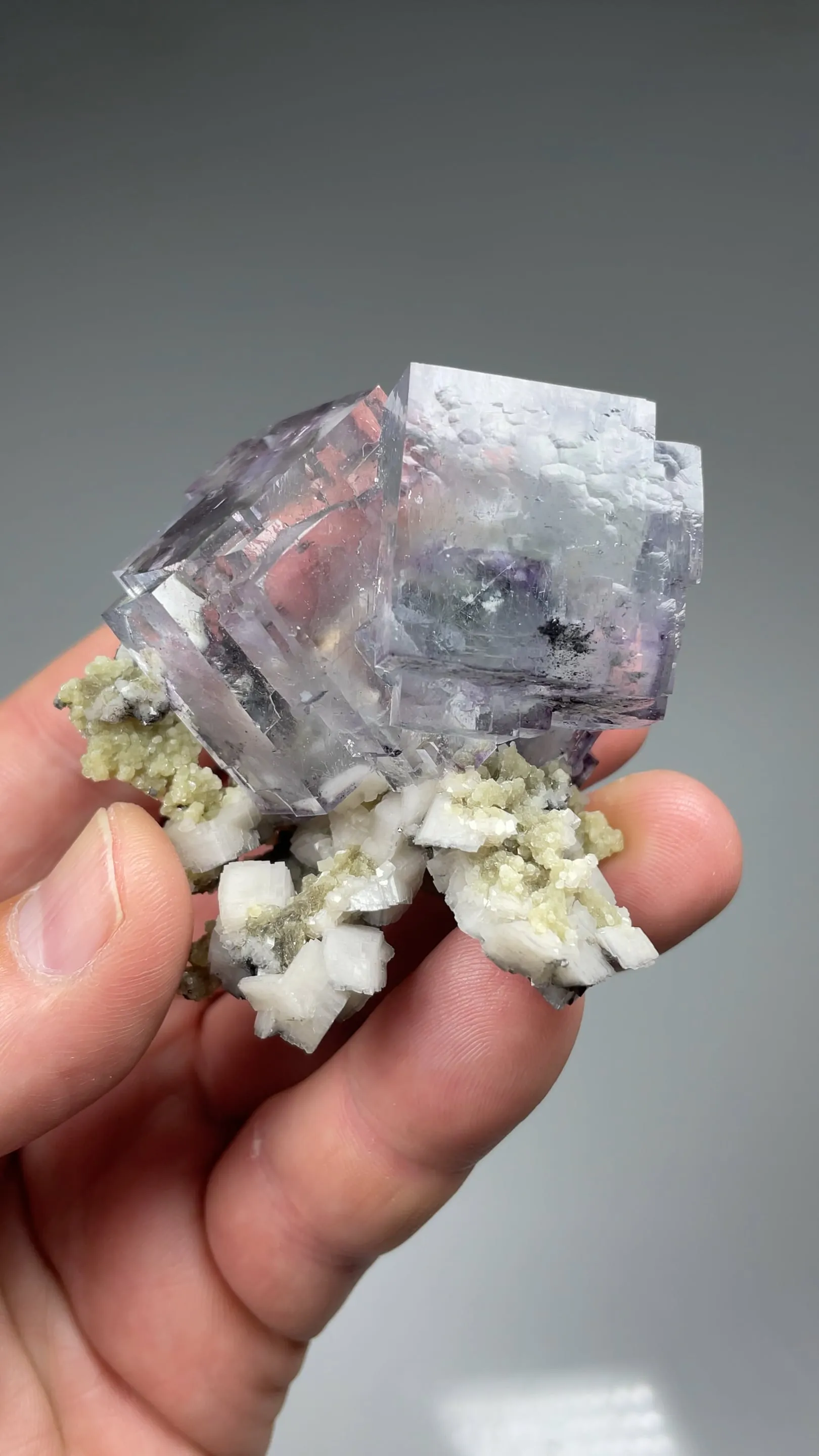 Fluorite with Dolomite - image 2