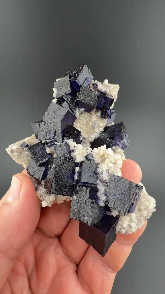 Fluorite with Dolomite - image 2