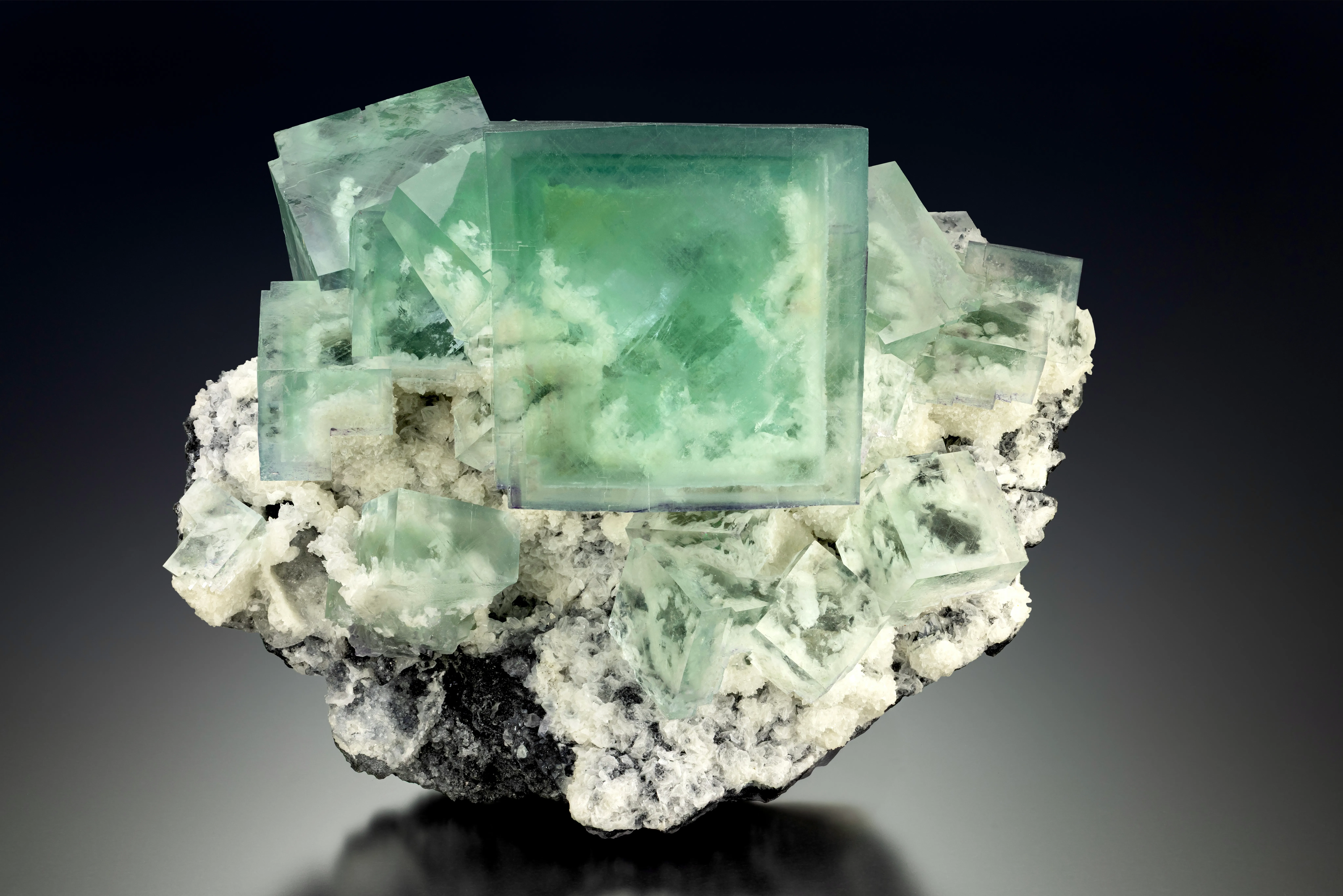 Fluorite with Dolomite - image 1